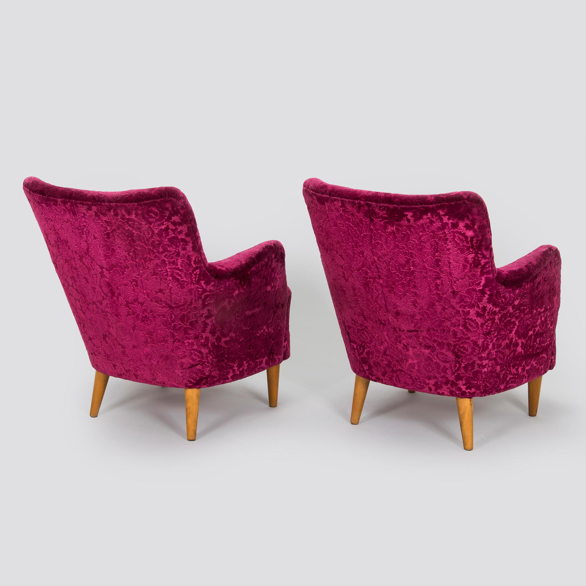 Nojatuolipari, 1900-luvun puoliväli.