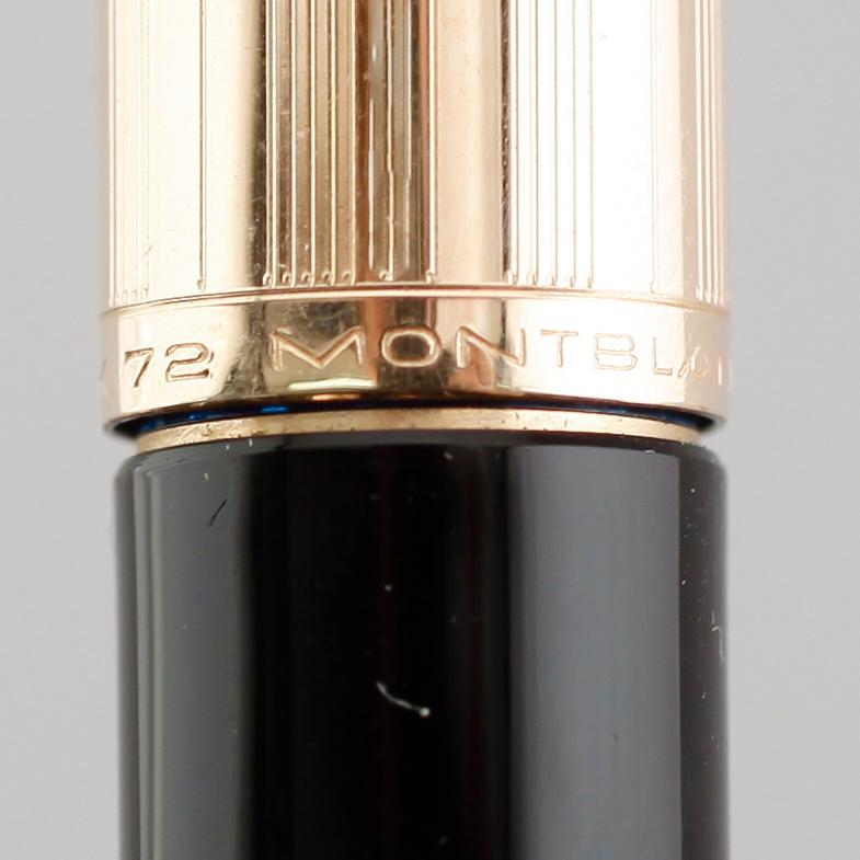RESERVOARPENNOR, 2 st, Montblanc, 1900-tal.