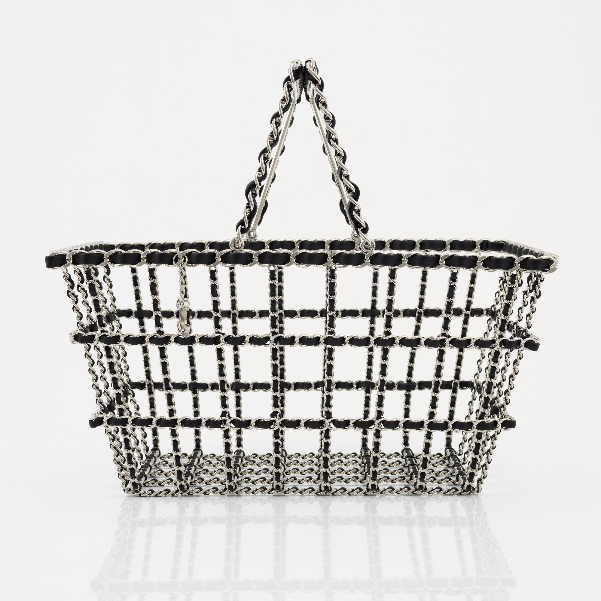 Chanel, A 2014 'Shopping basket bag'.