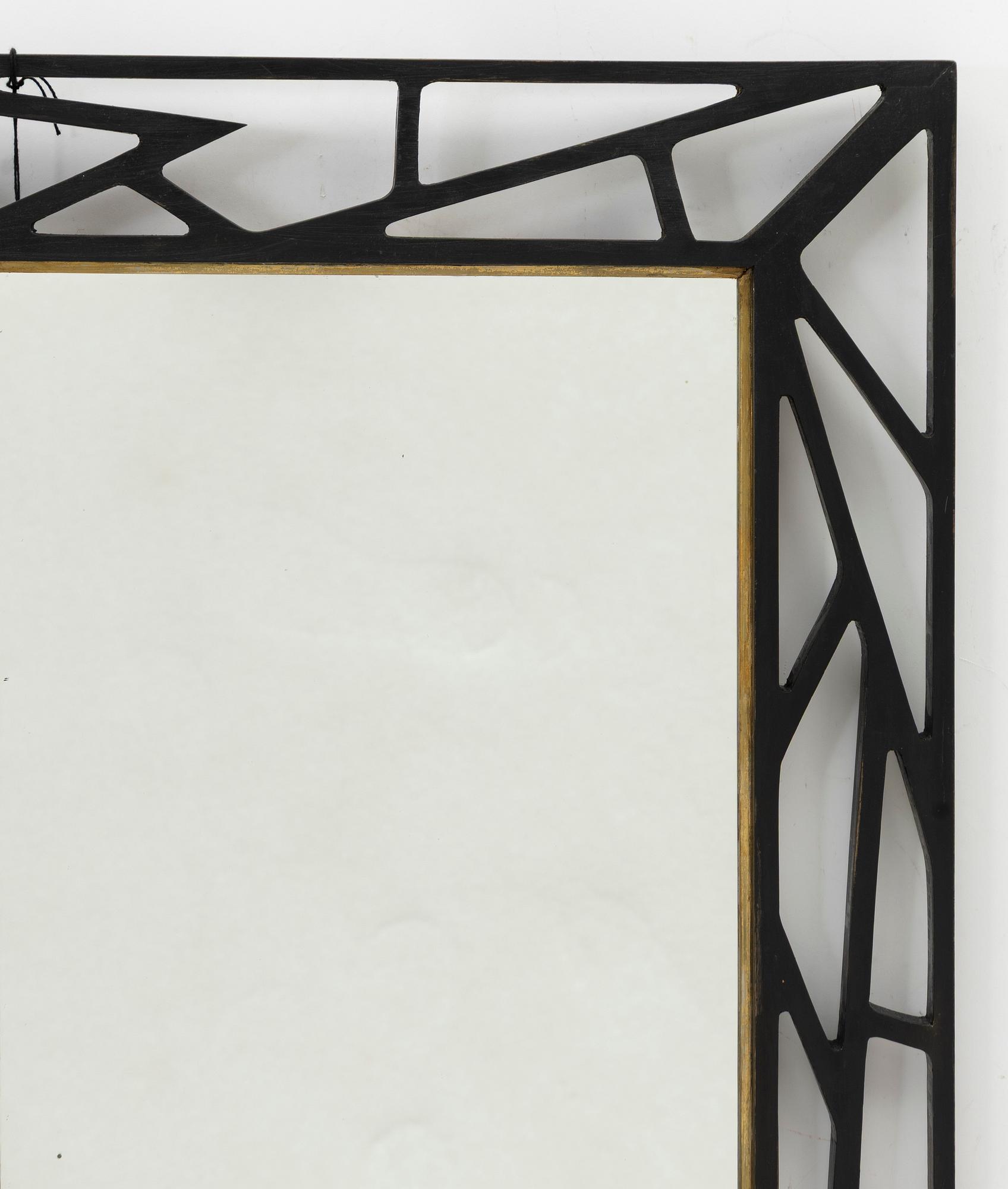 Mirror, 'Konkret', Eden mirror, Gustafs, 1950s/60s.