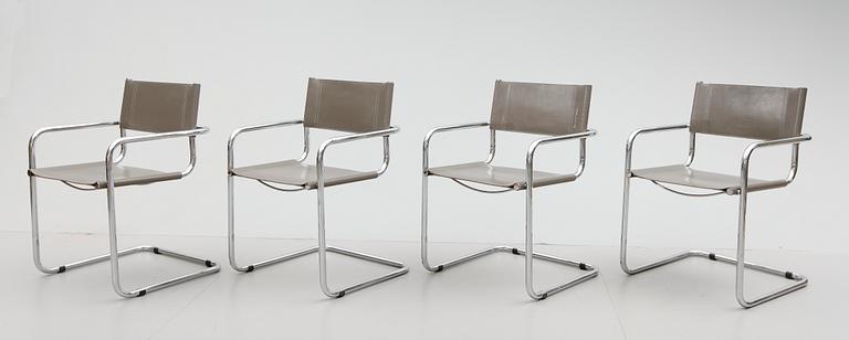 KARMSTOLAR, 4 st, sent 1900-tal.