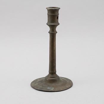 LJUSSTAKE, brons, 1500-tal.