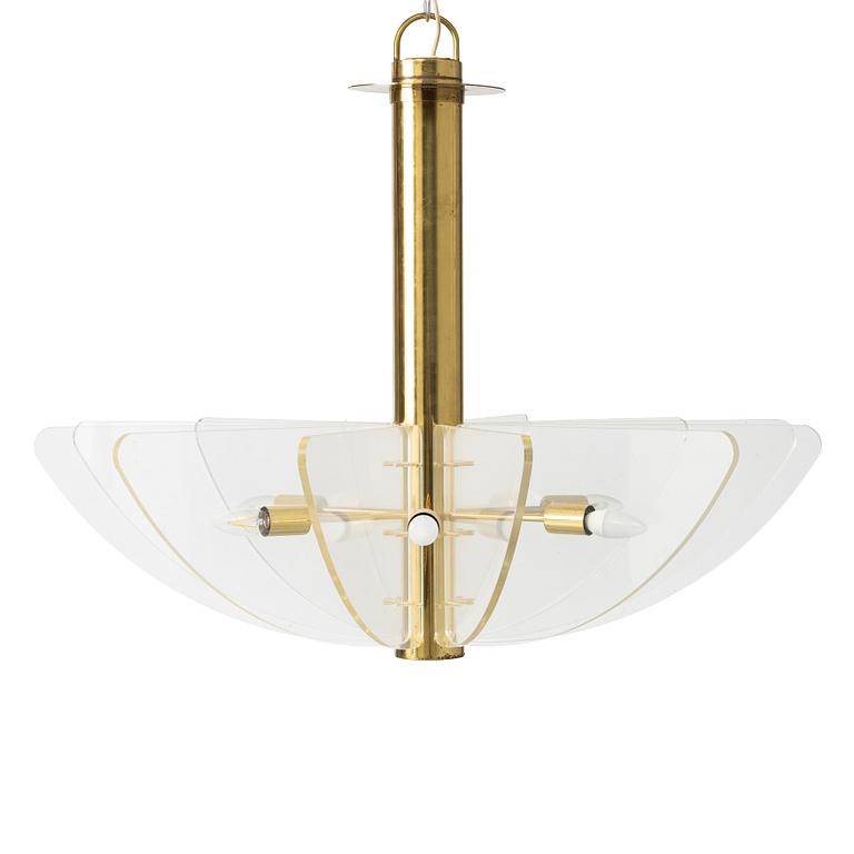 Hans-Agne Jakobsson, taklampa, modell "C 2438", Hans-Agne Jakobsson AB, Markaryd, ca 1981-83.