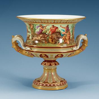 820. A Meissen vase, 19th Century.