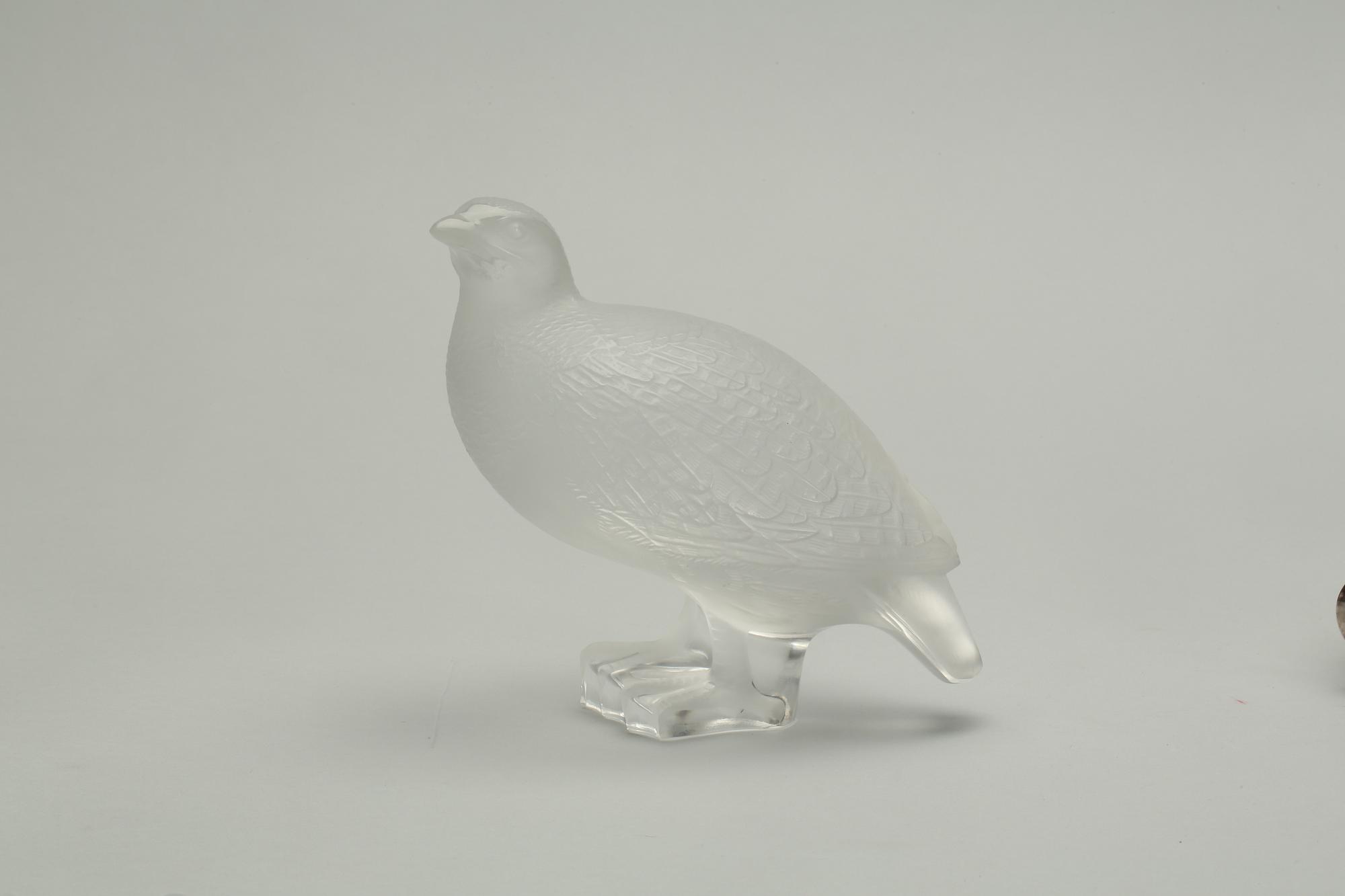 FIGURIN, signerad Lalique France, glas, 1900-talets andra hälft.