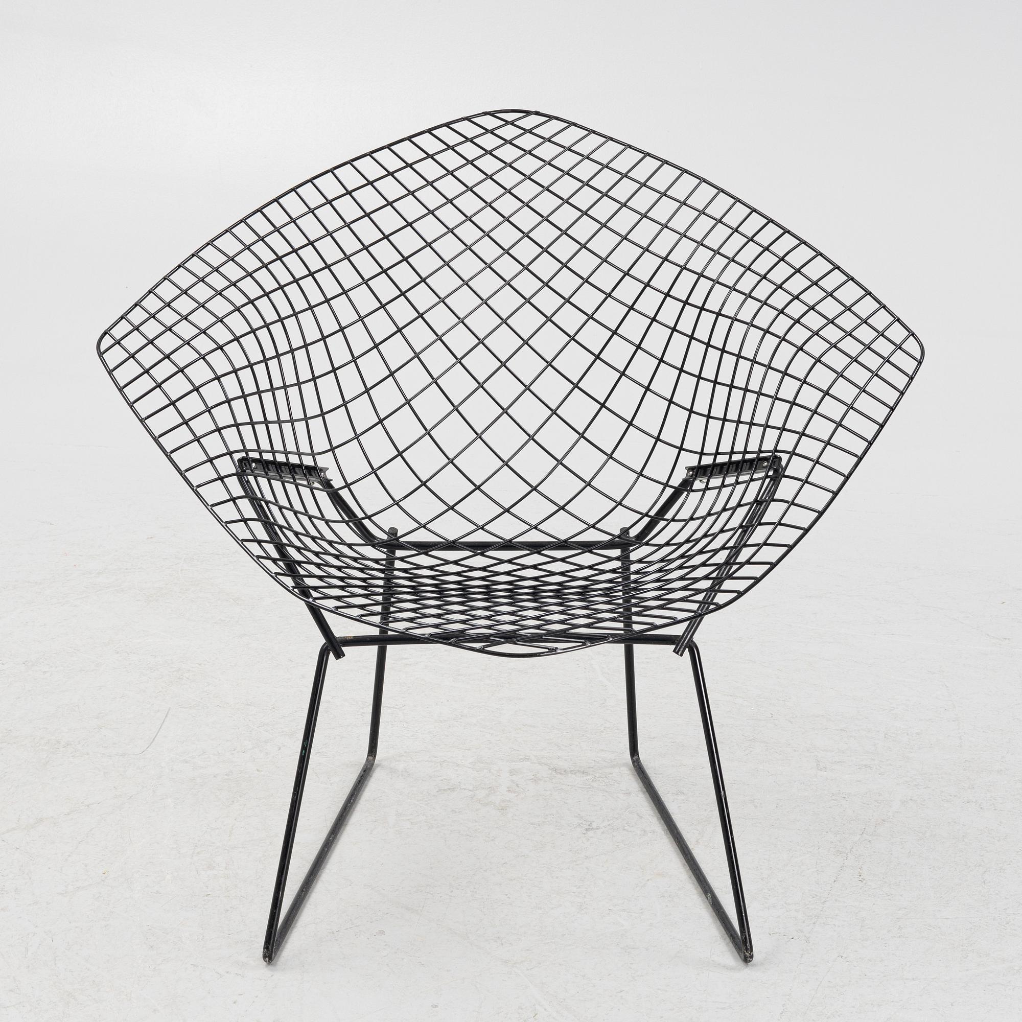 Harry Bertoia, a "Diamond Chair", second half of the 20th century.