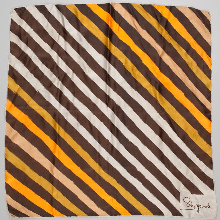 SCARF, siden, Elsa Schiaparelli.