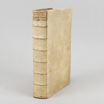 Om sjöhjälten Michiel Adriaansz. de Ruyter, med graverade planscher.