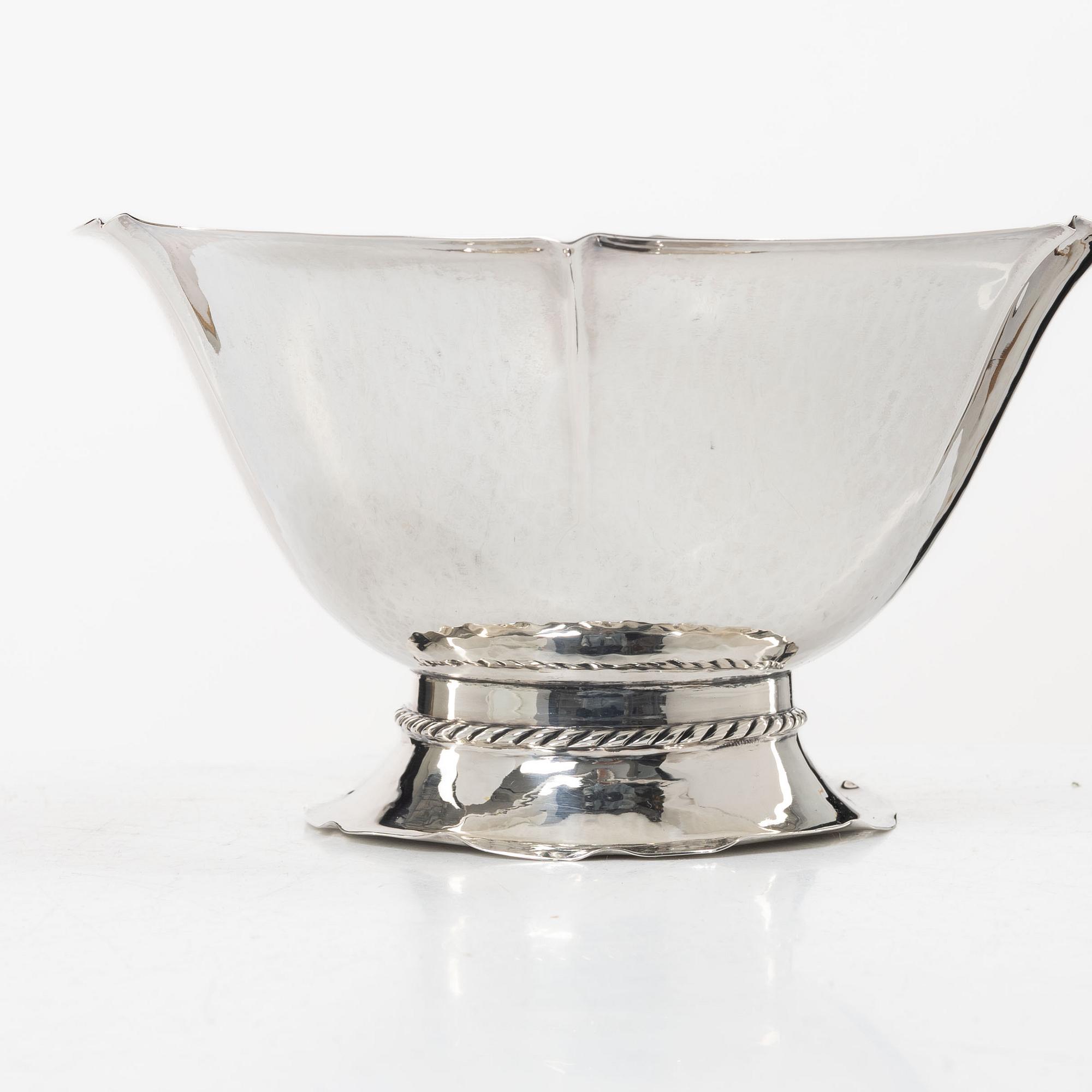 Karl Anderson, A silver bowl, Stockholm 1927.