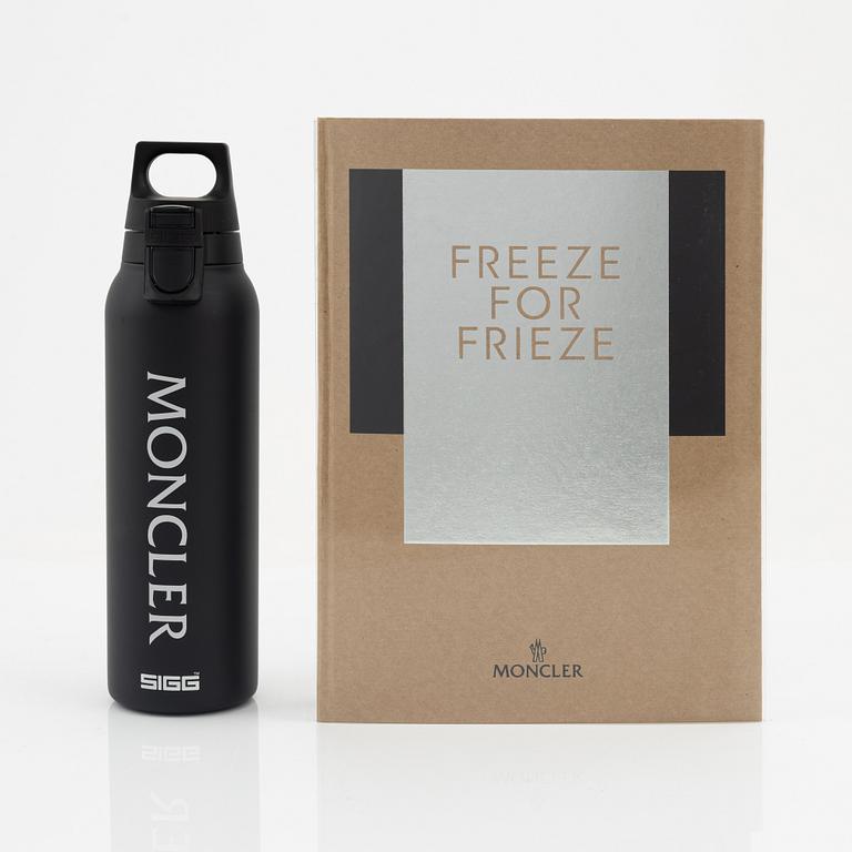 Moncler, konstbok "Freeze for Frieze" & termos.