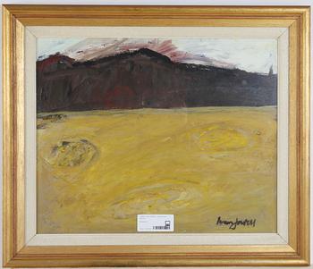 IVAN JORDELL, olja på pannå, sign.