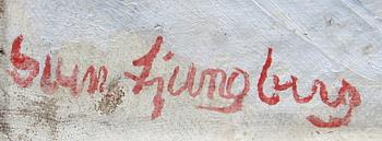 SVEN LJUNGBERG, olja på duk, sign.