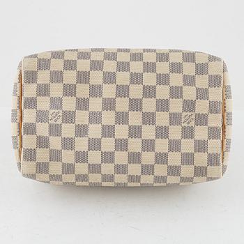 Louis Vuitton,  "Speedy 25" Damier Azur.