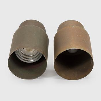 Lisa Johansson-Pape, A pair of mid 20th century outdoor / wall lights for Orno, Finland.