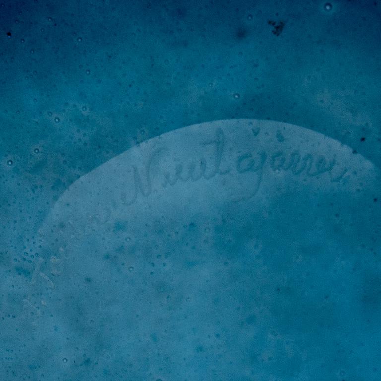 INKERI TOIKKA, kanna, signerad, I. Toikka, Nuutajärvi.