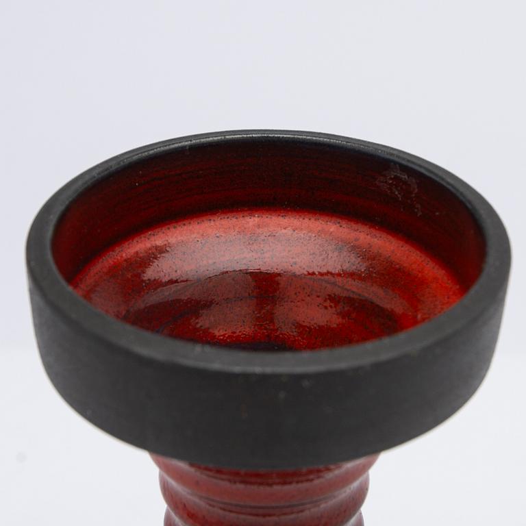 Åke Palmgren, vase, The Pottery Ystad AB, 1960s.