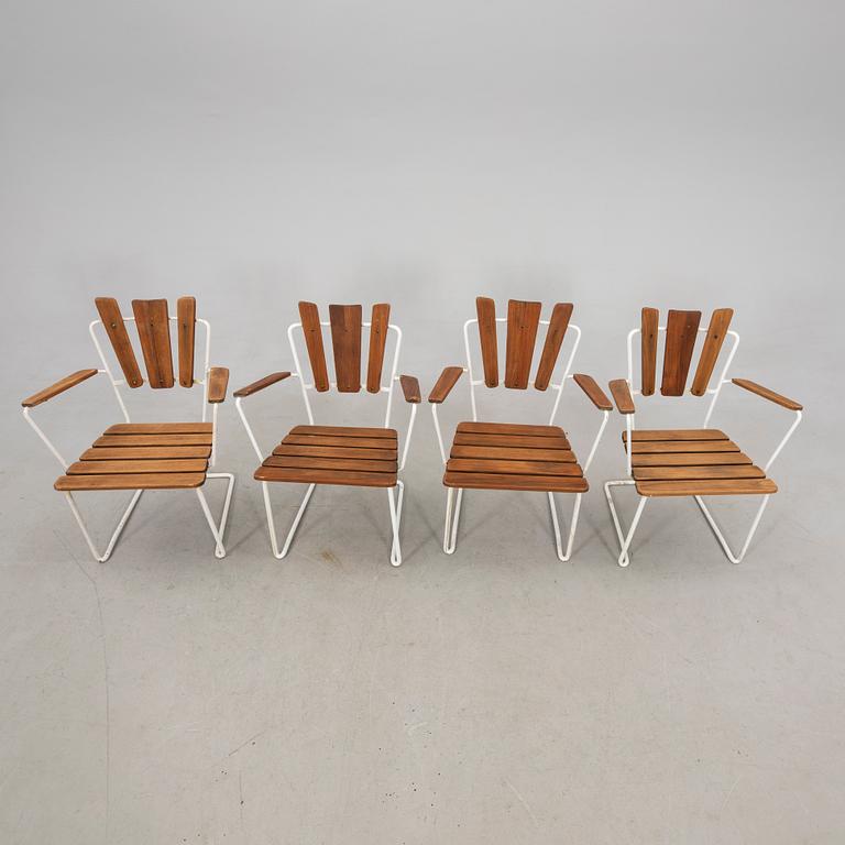 Garden Furniture 5 pcs Mid-20th Century.