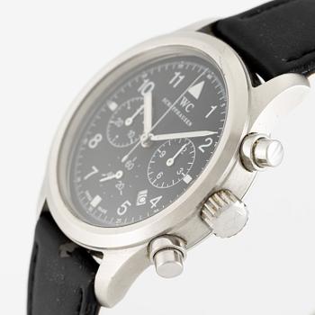 IWC, Pilot Chronograph, armbandsur, 36 mm.