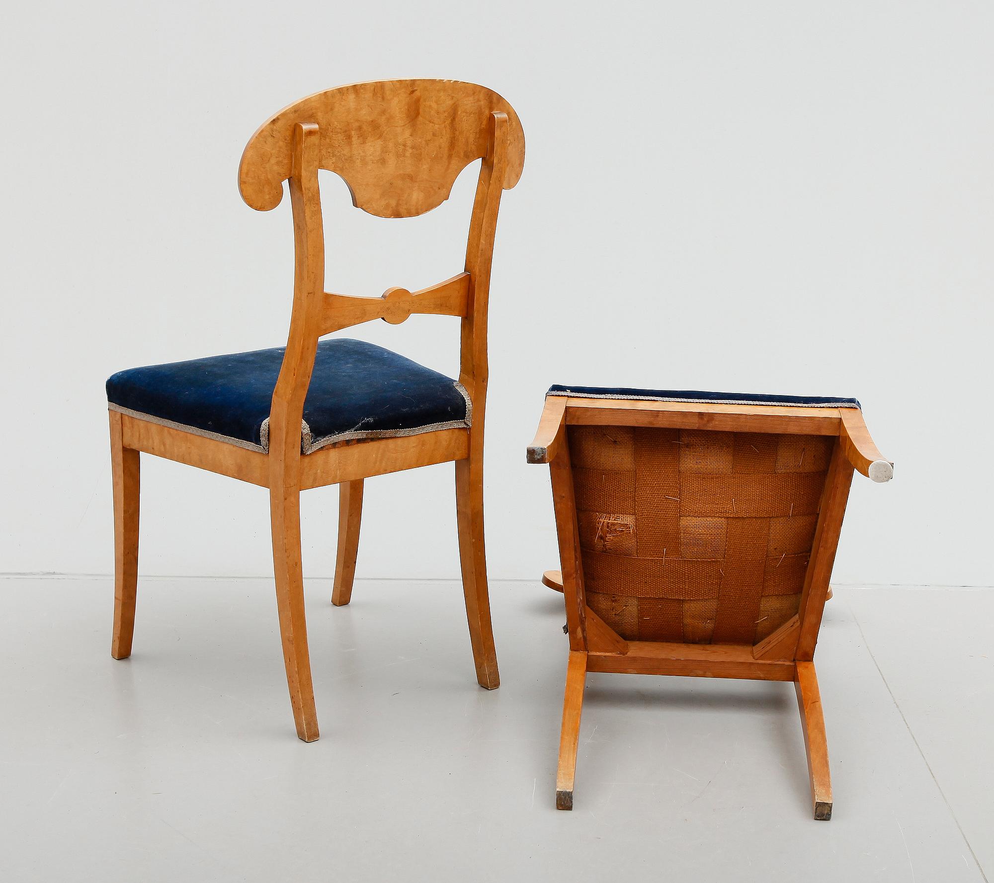 STOLAR, 4 st, Karl Johansstil, 1900-talets första hälft.
