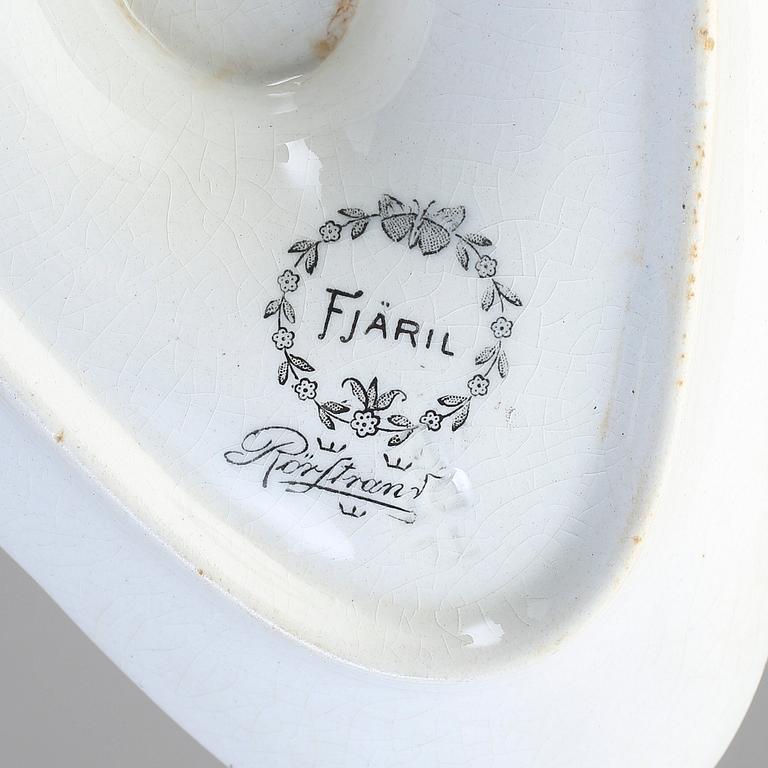 MATSERVIS, 40 delar, "Fjäril", Rörstrand, 1911-1917.