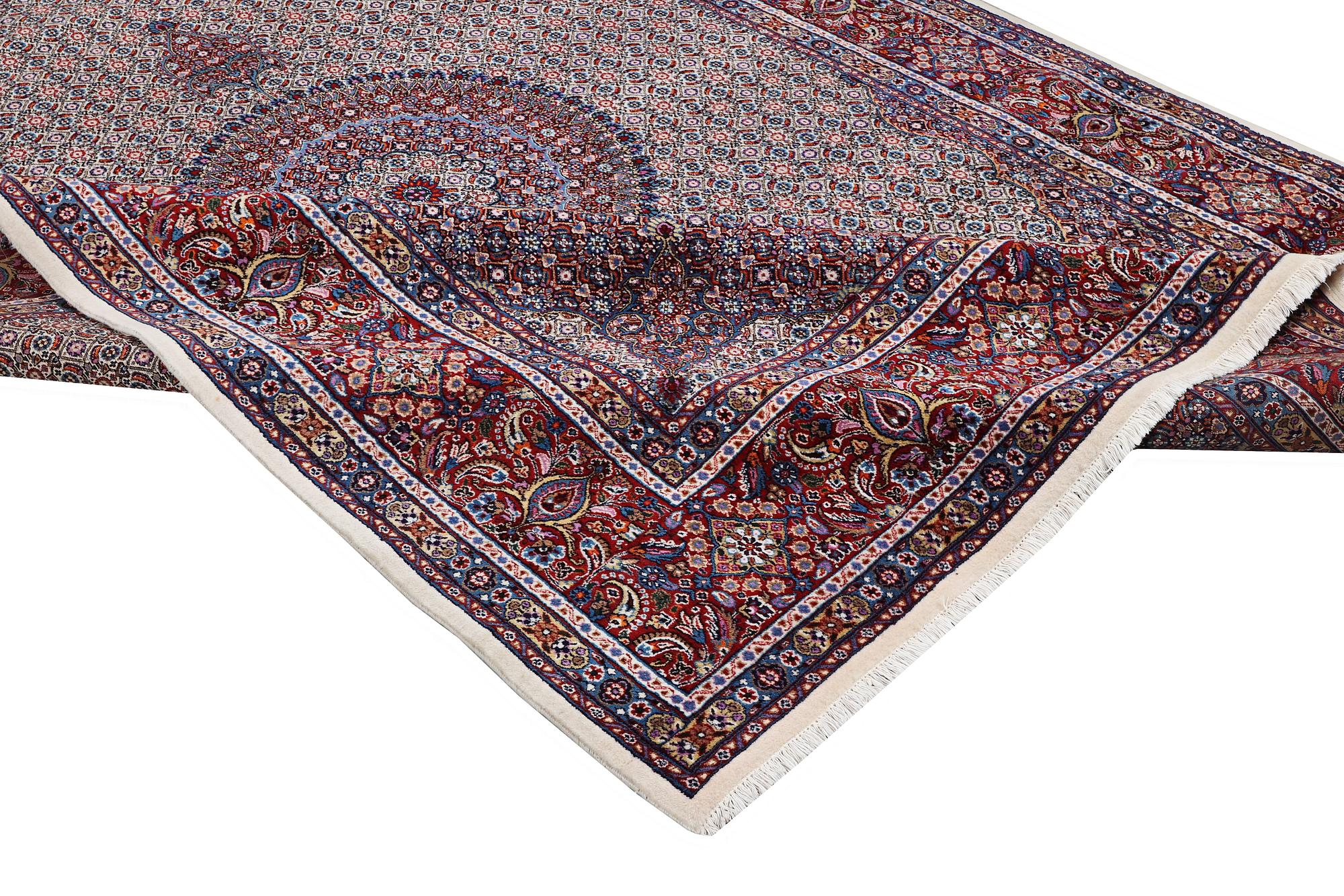 A carpet, Moud, ca 360 x 250 cm.