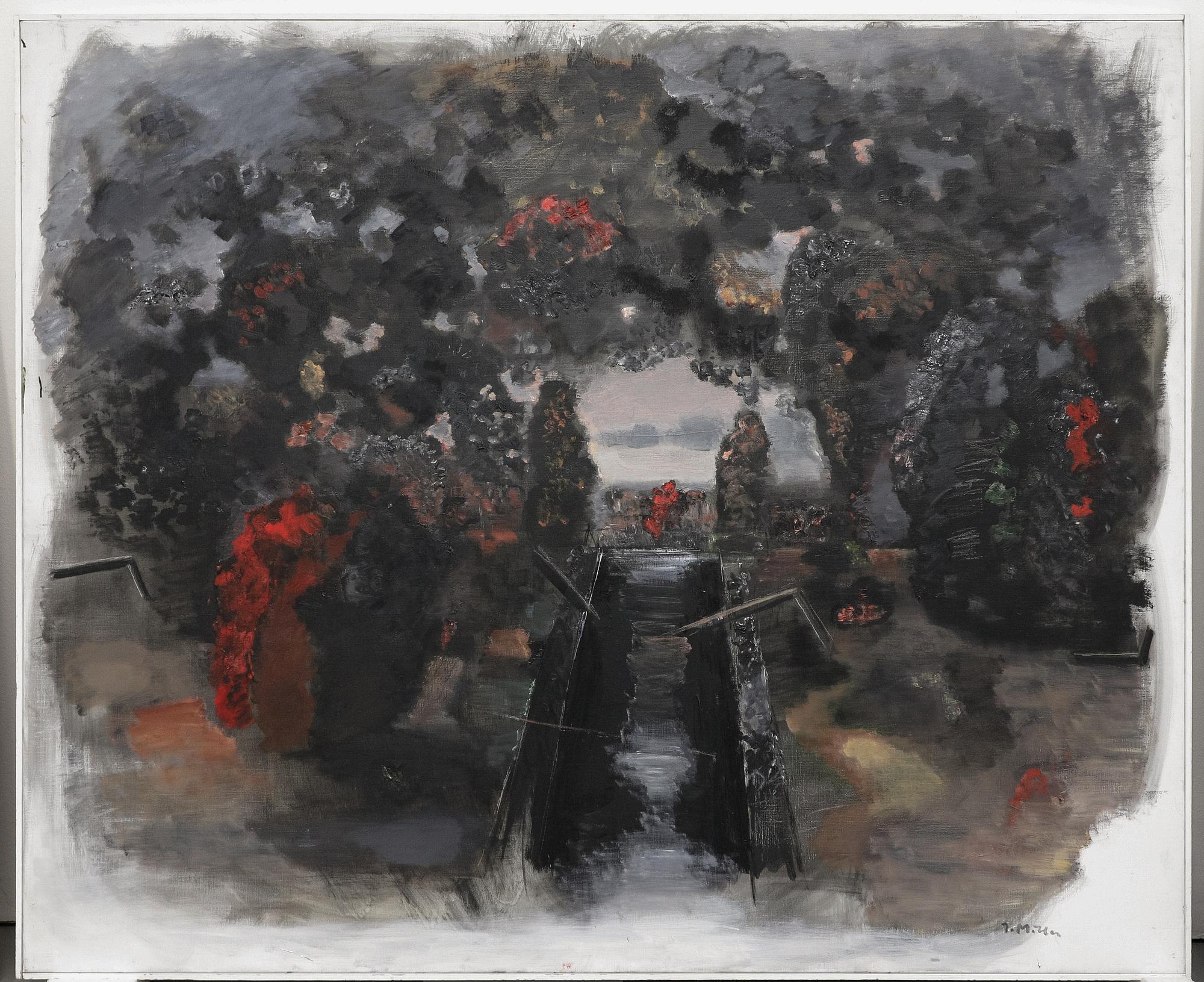 Ingegerd Möller, oil on canvas. Signed.