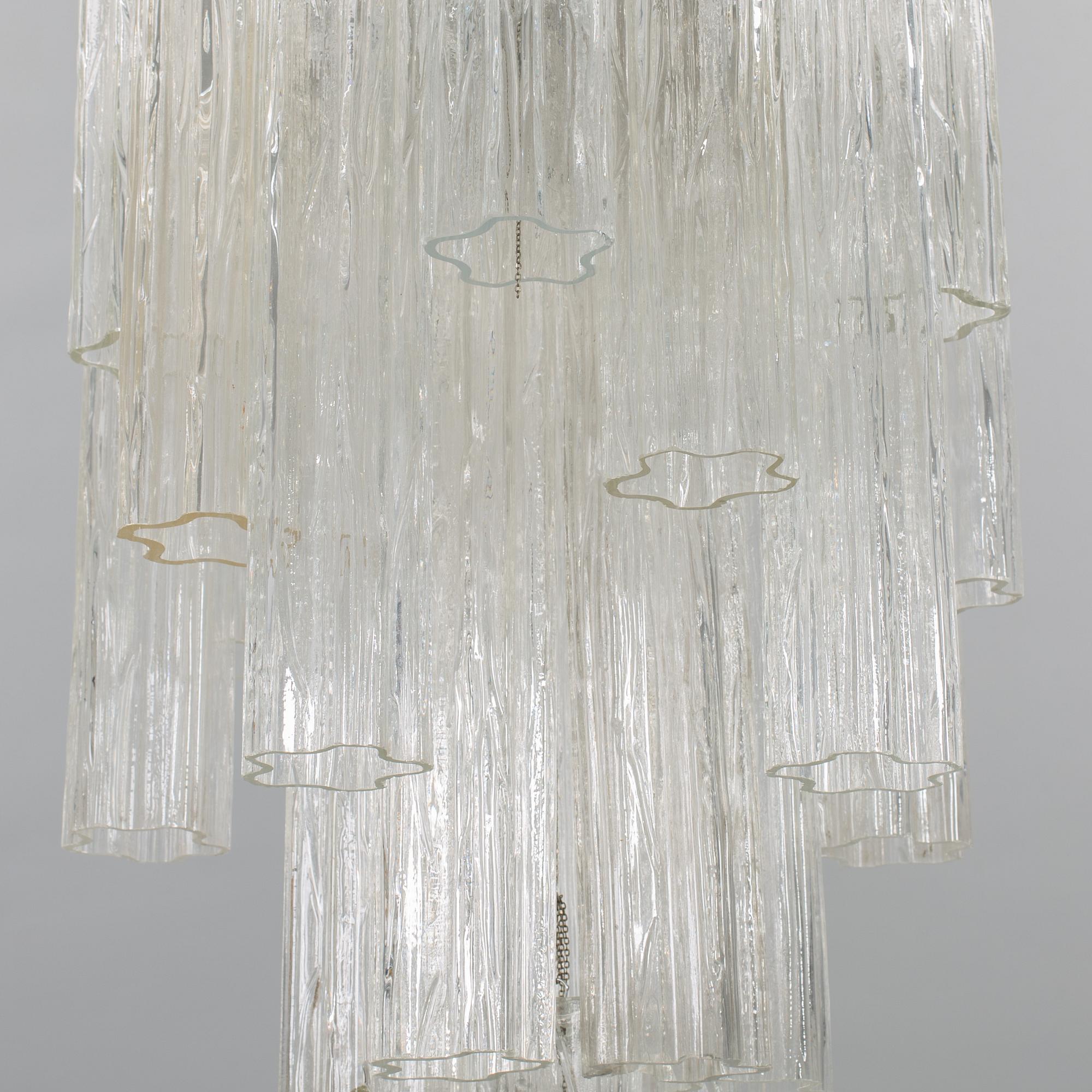 A TONY ZUCCHERI CEILING LAMP.