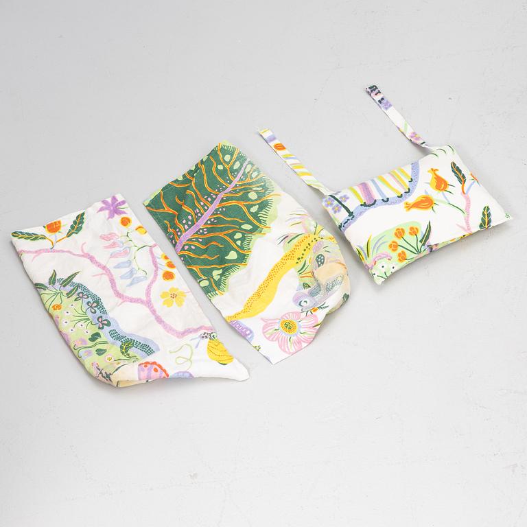 Josef Frank, armchair with footstool, model 336, Svenskt Tenn.