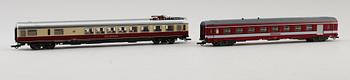 MODELLTÅGSSET, 2 st, Roco, Österrike.