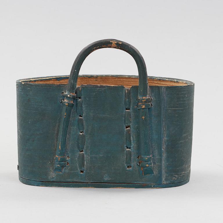 SKÄPPA, allmoge, Hälsingland, märkt AHD, 1800-tal.