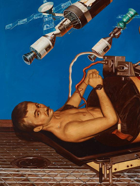 Erró (Gudmundur Gudmundsson), “All The Manned Space Vehicles” ur "Serie spatiale".