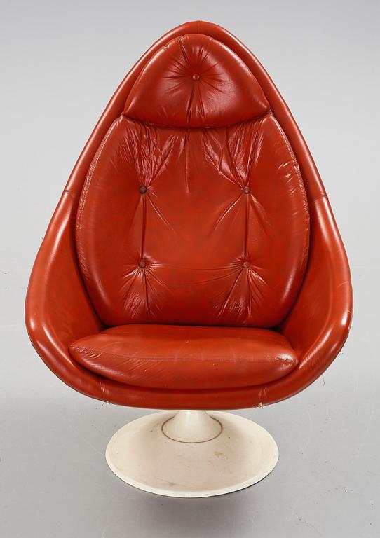 SNURRFÅTÖLJ, Sverige, 1960-tal.