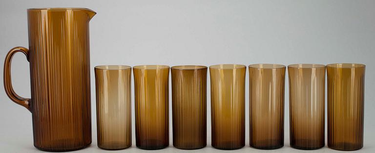 KANNA SAMT GLAS, 1+7, Tapio Wirkkala, Iittala.