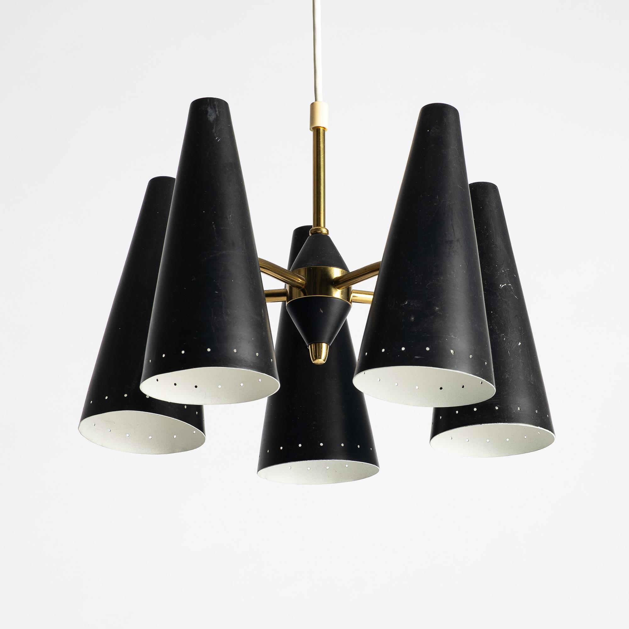 A ceiling lamp, 1950s/60s.