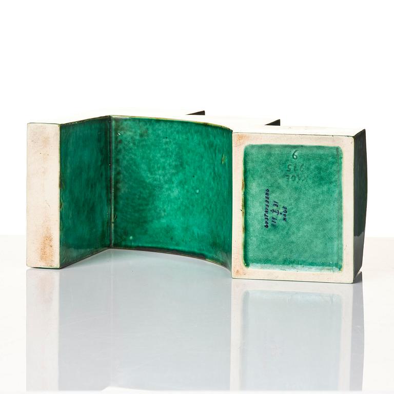 Wilhelm Kåge, kaktusställ, "Puzzle", modell 975/9, Gustavsberg, 1931.