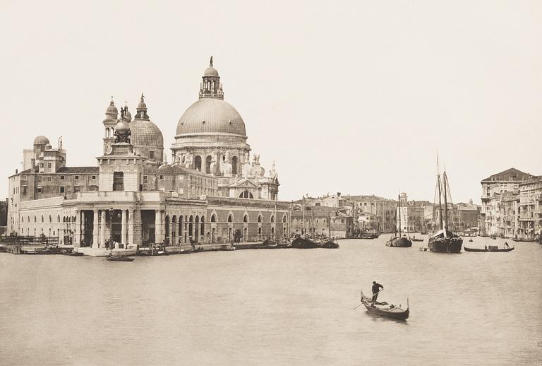 Photogravure plates from Venice.