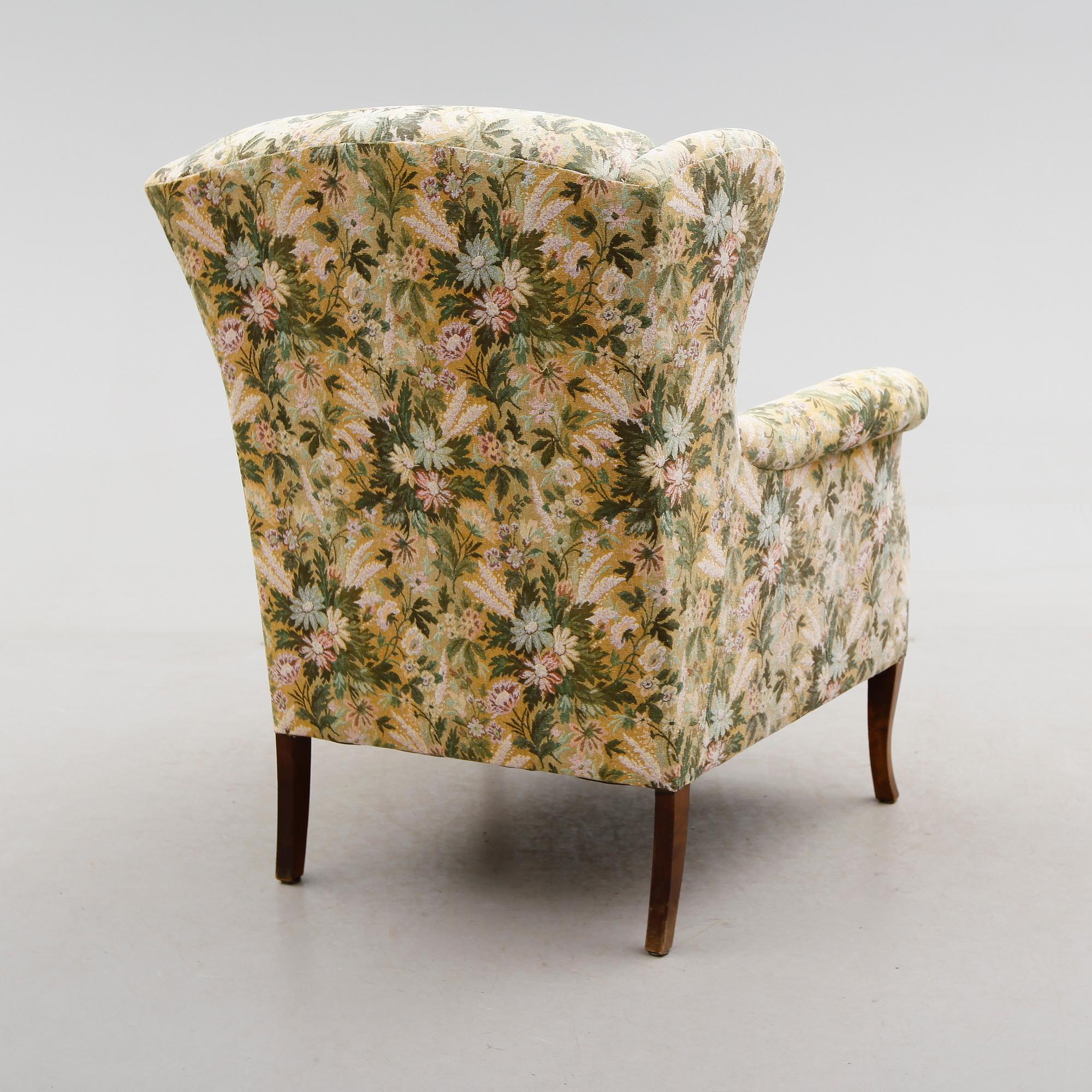 FÅTÖLJ, 1900-talets första hälft.