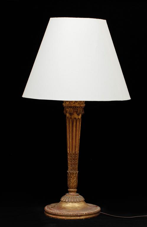BORDSLAMPA, Louis XVI-stil. 1900-tal.