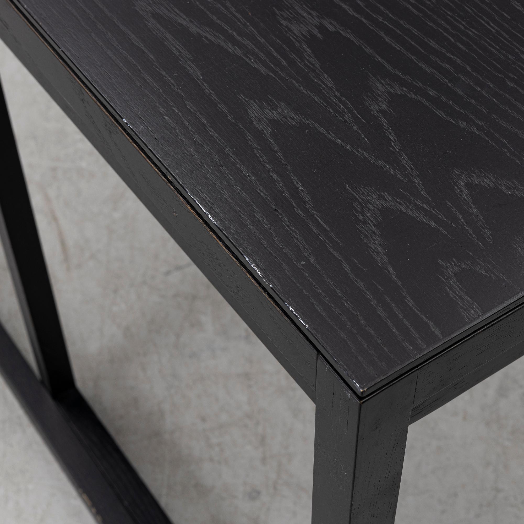 Ulla Christansson, desk and side table, "Trio", Karl Andersson & Söner, Huskvarna.