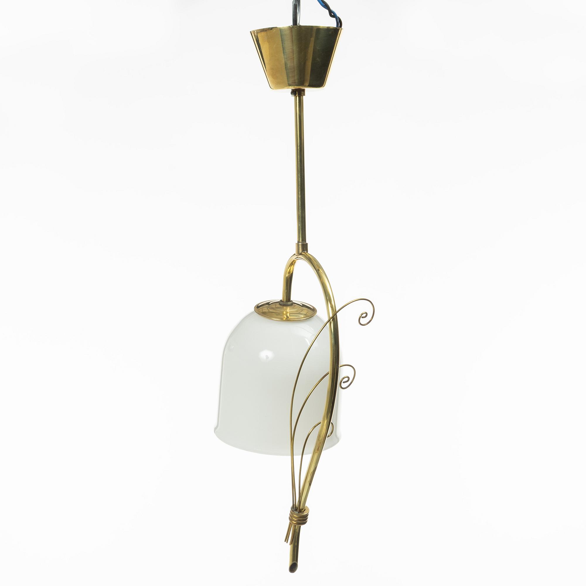 Scandinavian Modern, Ceiling lamp, mid-20th century.