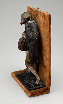 SKULPTUR, trä, trol 1700-tal.