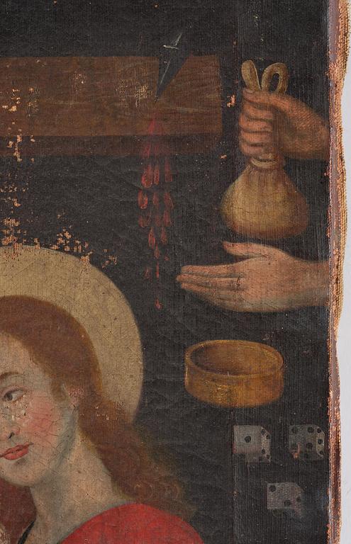 Italian school, probably 17th century, True portrait of the most holy pieta of Caninbio.