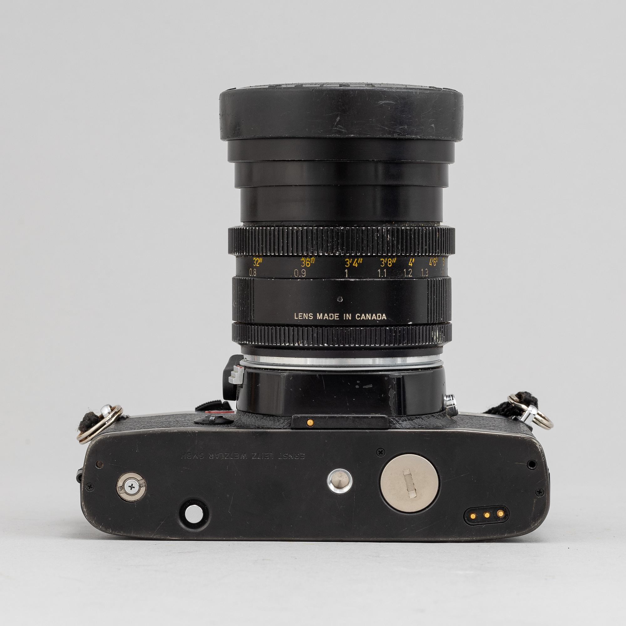 Leica R4, no 1659403, 1984-85.