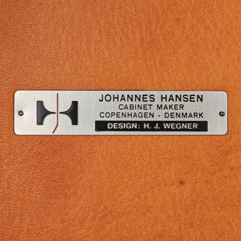 Hans J. Wegner, skrivbordsstol, "Swivel Chair" modell "JH502", Johannes Hansen, Danmark, 1950-60-tal.