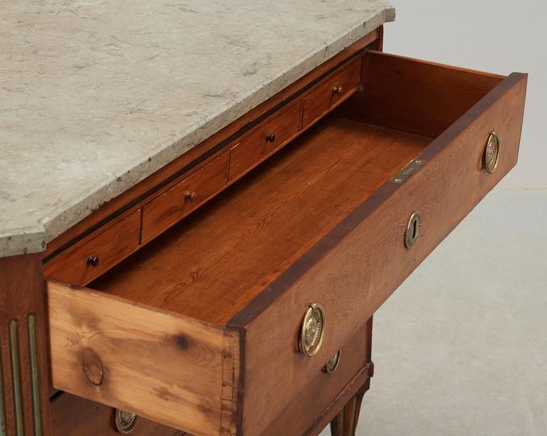 A late Gustavian 18th century commode.