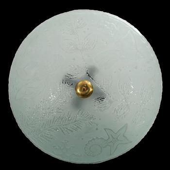 Ceiling lamp, Swedish Modern, Glössner, 1940s.