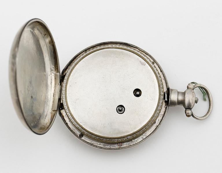 FICKUR, 3 st, silver, 1800-tal. Tot ca 194 gram.