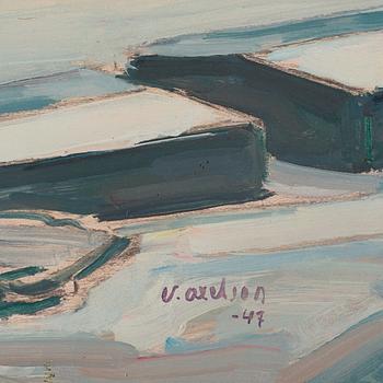 VICTOR AXELSON, signed V. Axelsson and dated -47. Oil on panel.