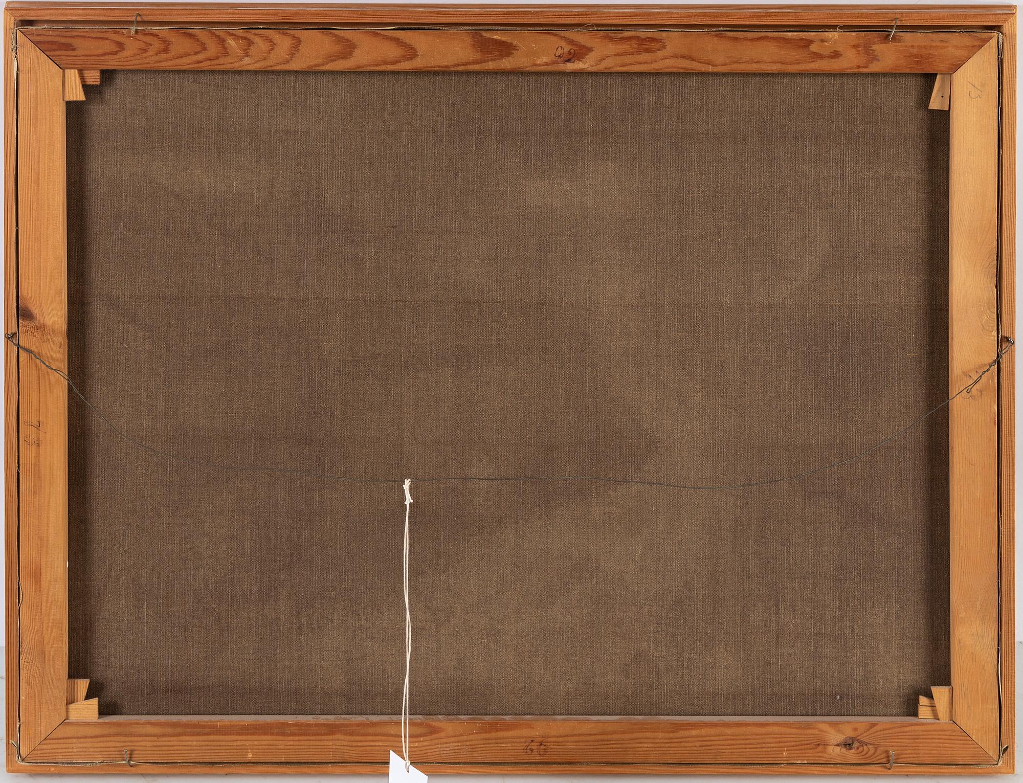 KEJSAR CALLE SUNESSON, olja på duk, signerad och daterad 1965.