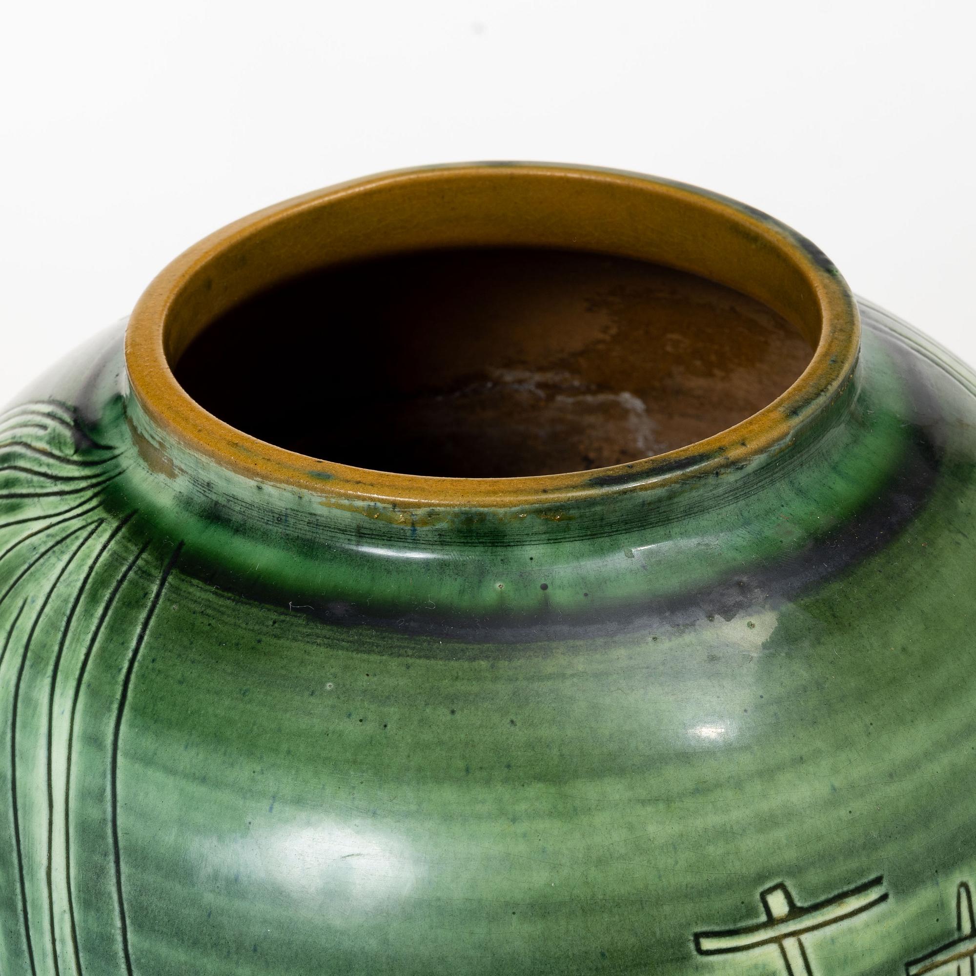Erik Kargaard, a vase, Knabstrup, Denmark.